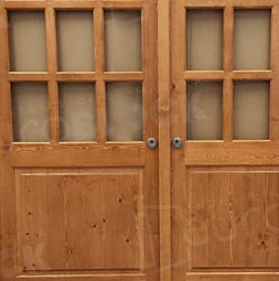Puertas de Madera Dos Hojas