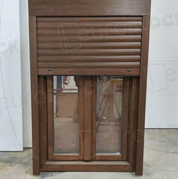 Ventanas de Madera con Persiana