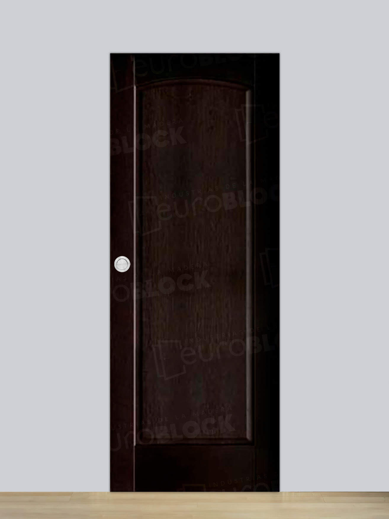 Puerta Corredera de Interior de Madera Alarcón Negra