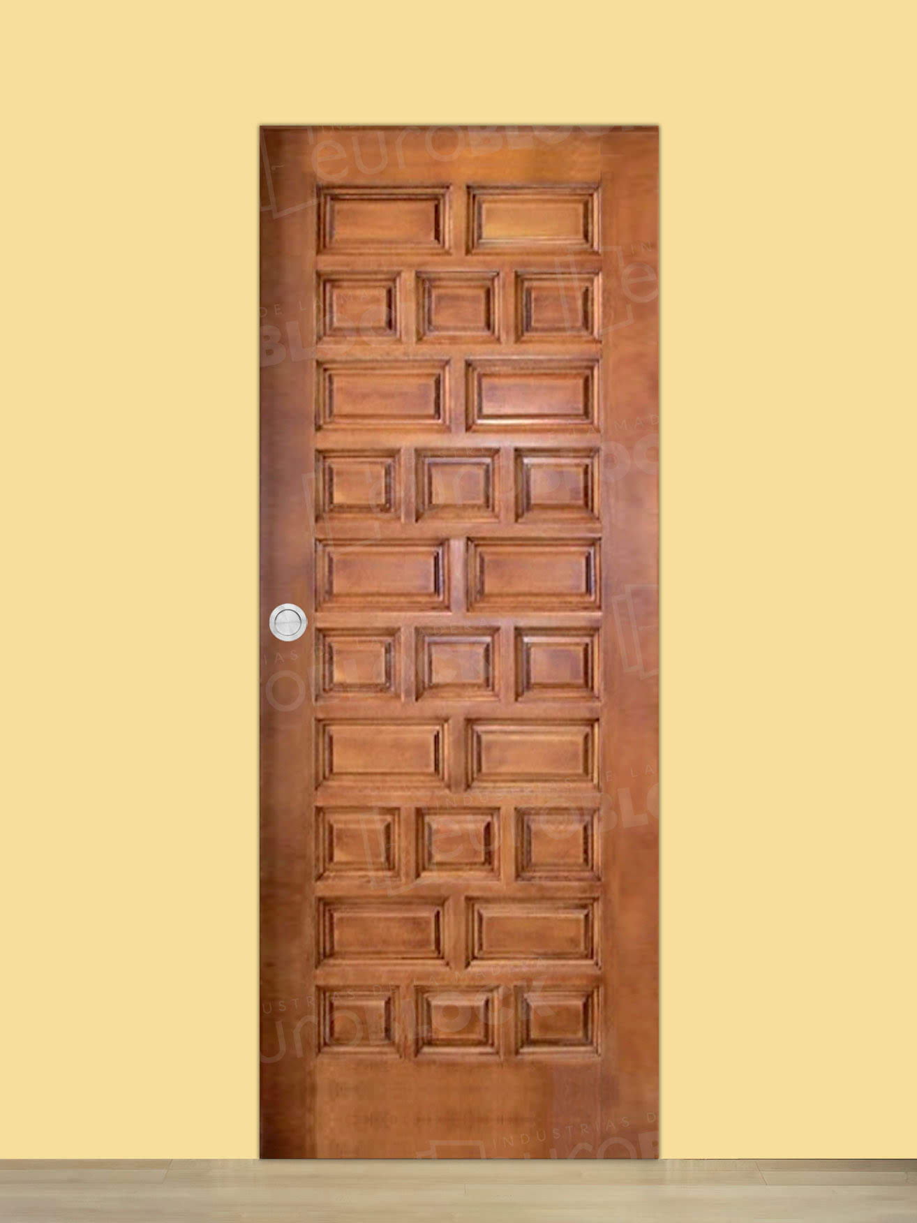 Puerta Corredera de Interior de Madera Castellana