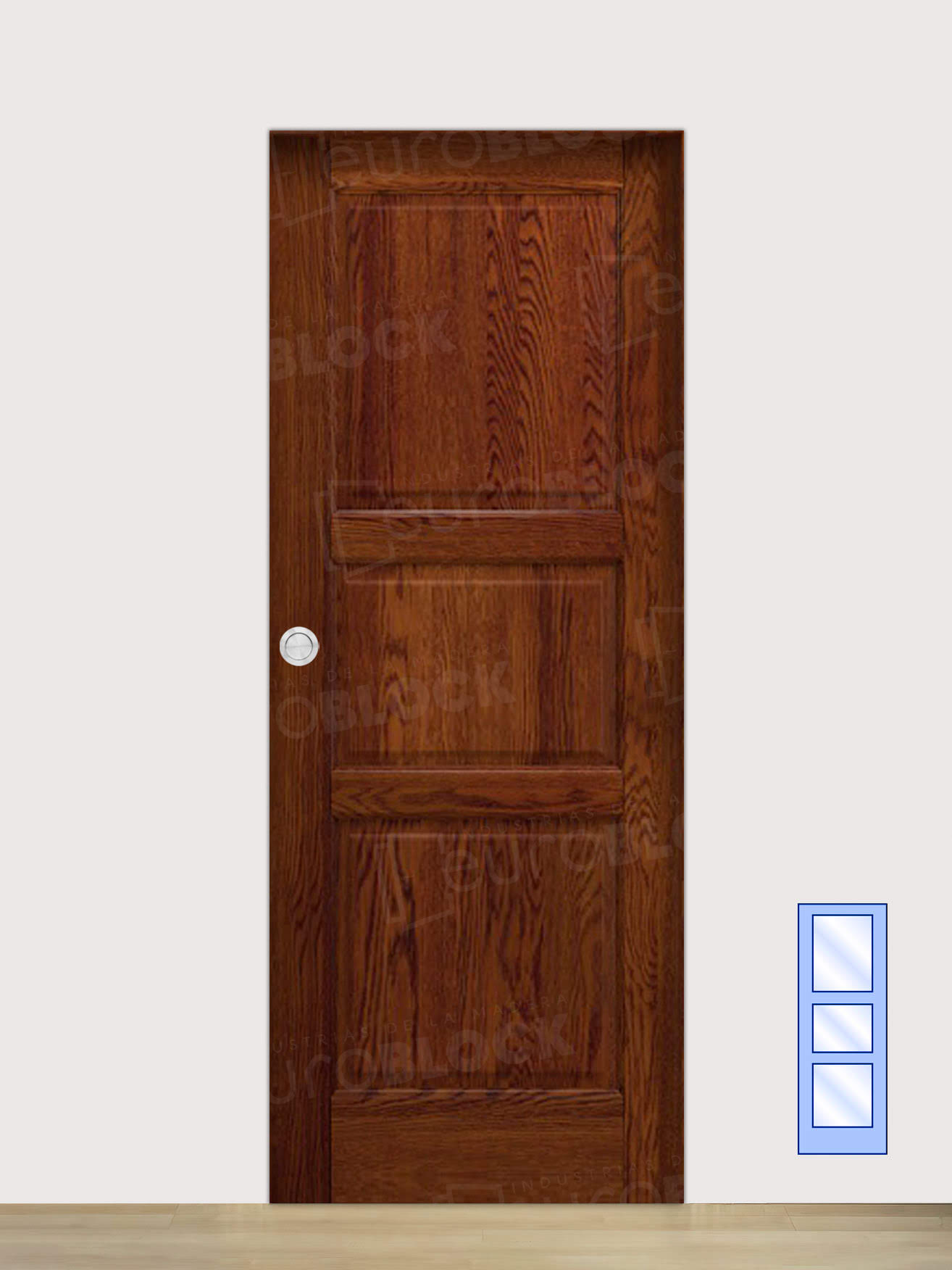 Puerta Corredera de Interior de Madera Lignum