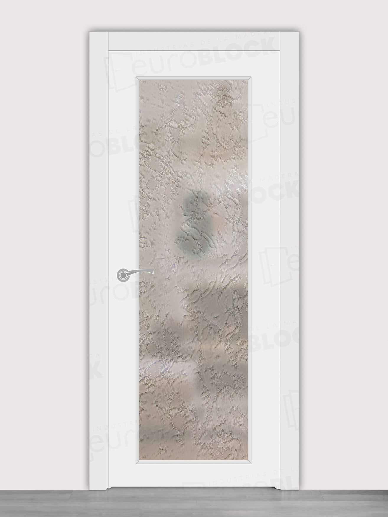 Cristal Madrax Escarcha para Puertas de Interior