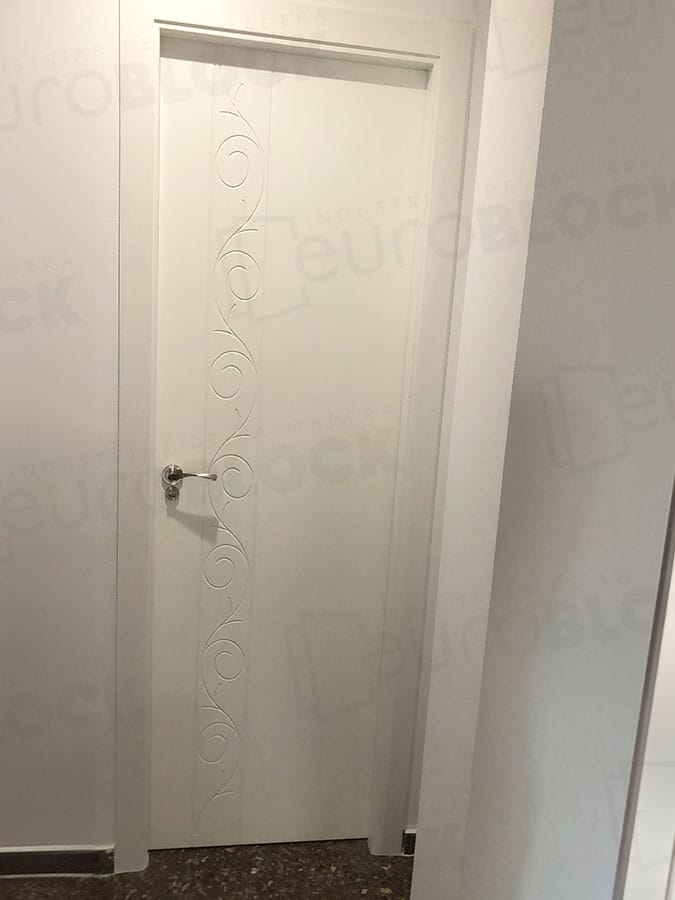 Puerta Block de Interior Lacada Blanca Leonor