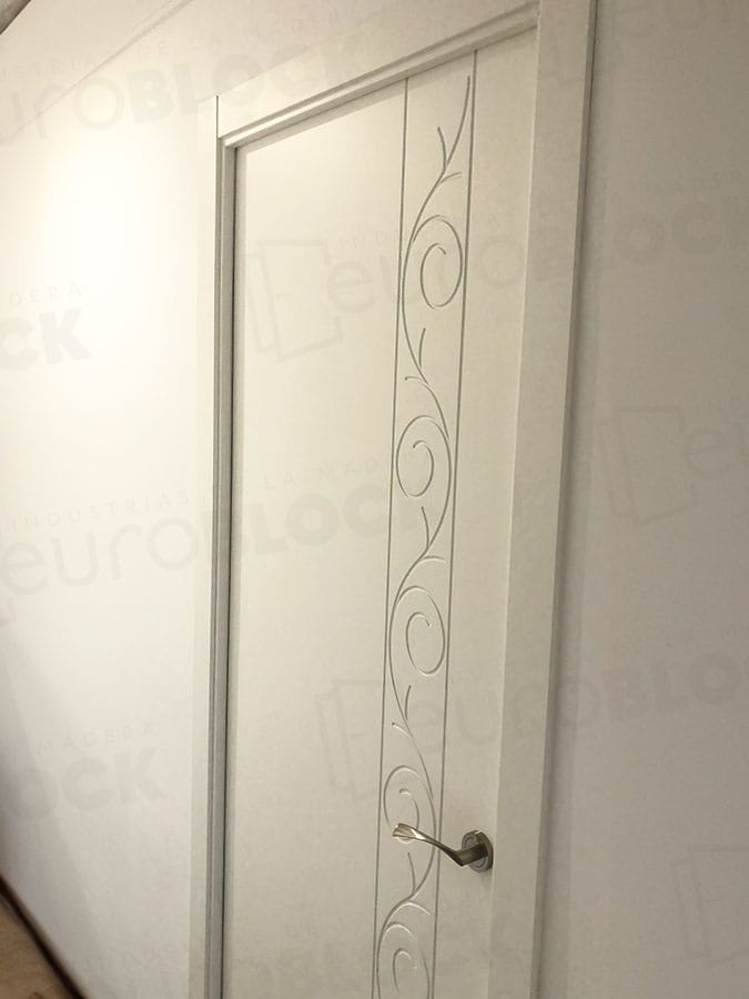 Puerta Block de Interior Lacada Blanca Leonor