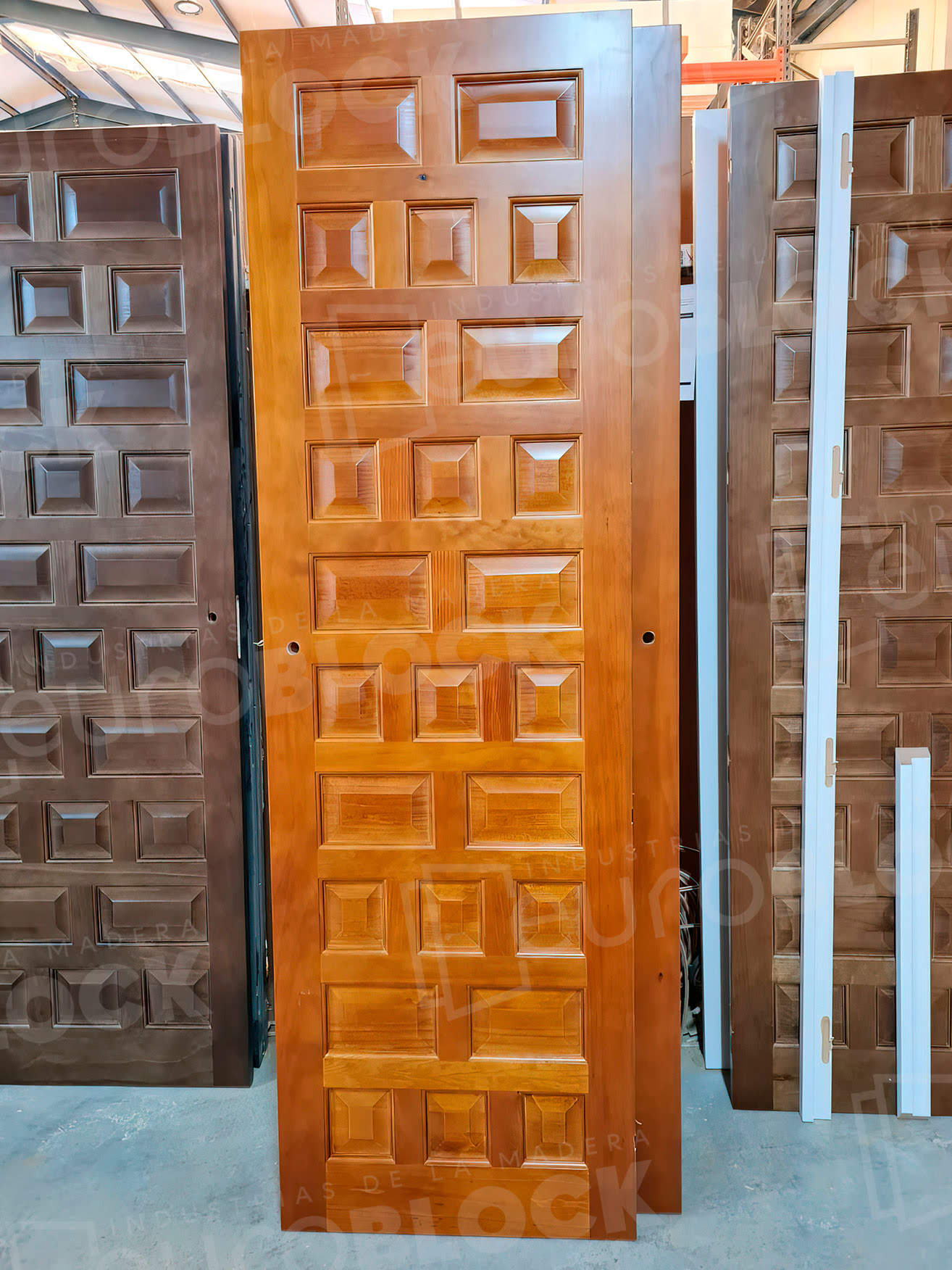 Puerta Corredera de Interior de Madera Castellana
