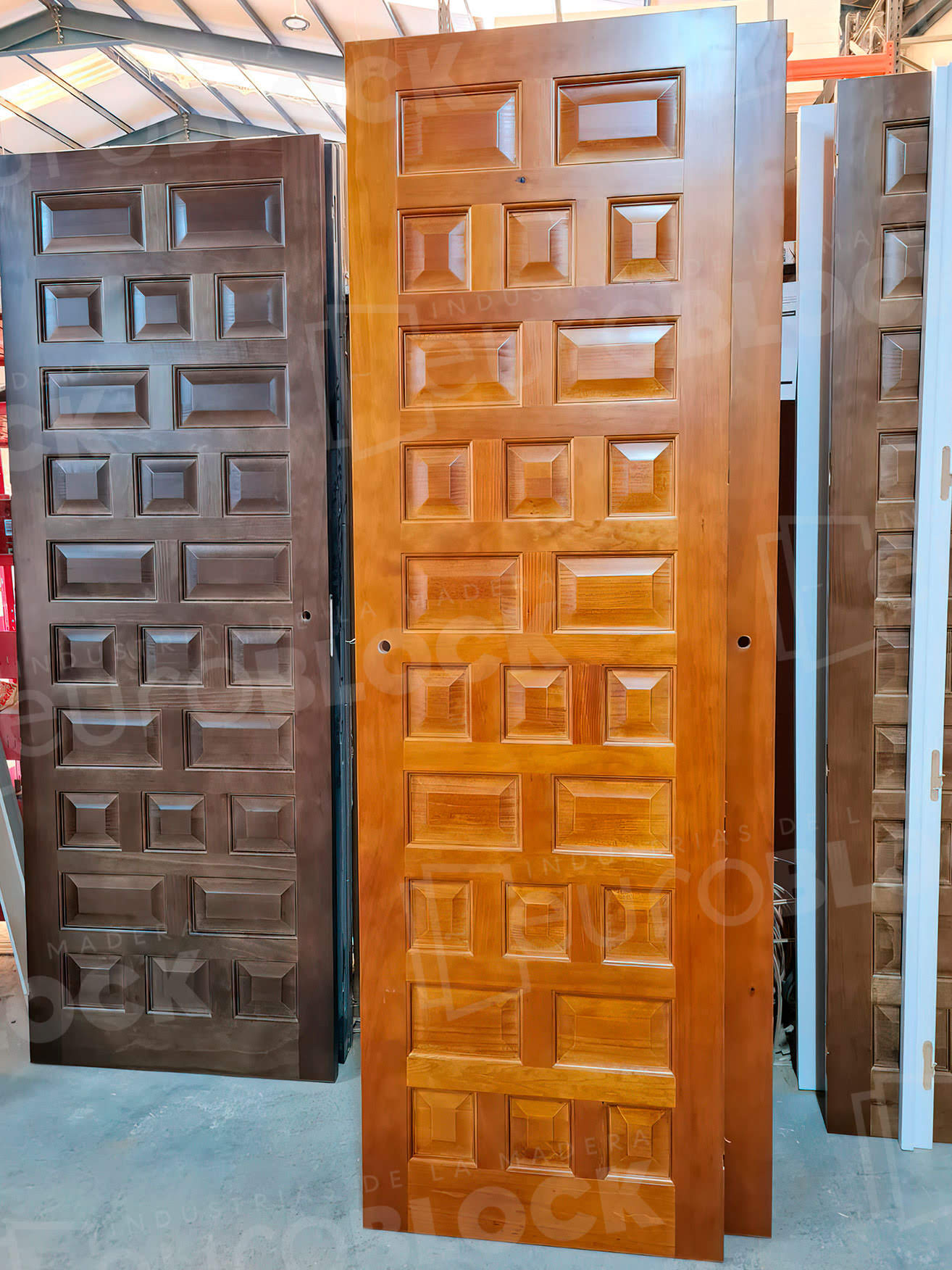Puerta Corredera de Interior de Madera Castellana
