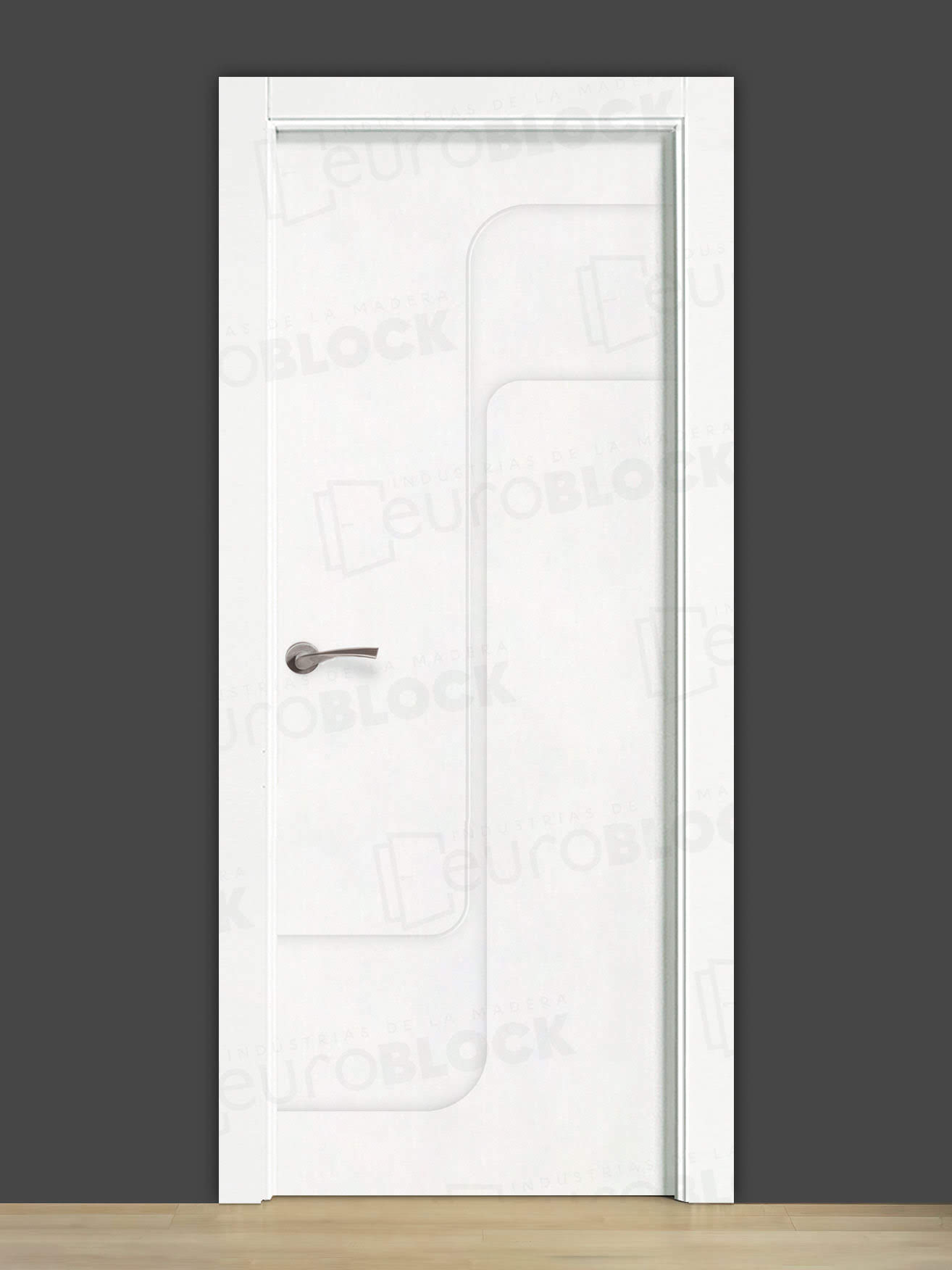 Puerta Block de Interior Lacada Blanca Laurel