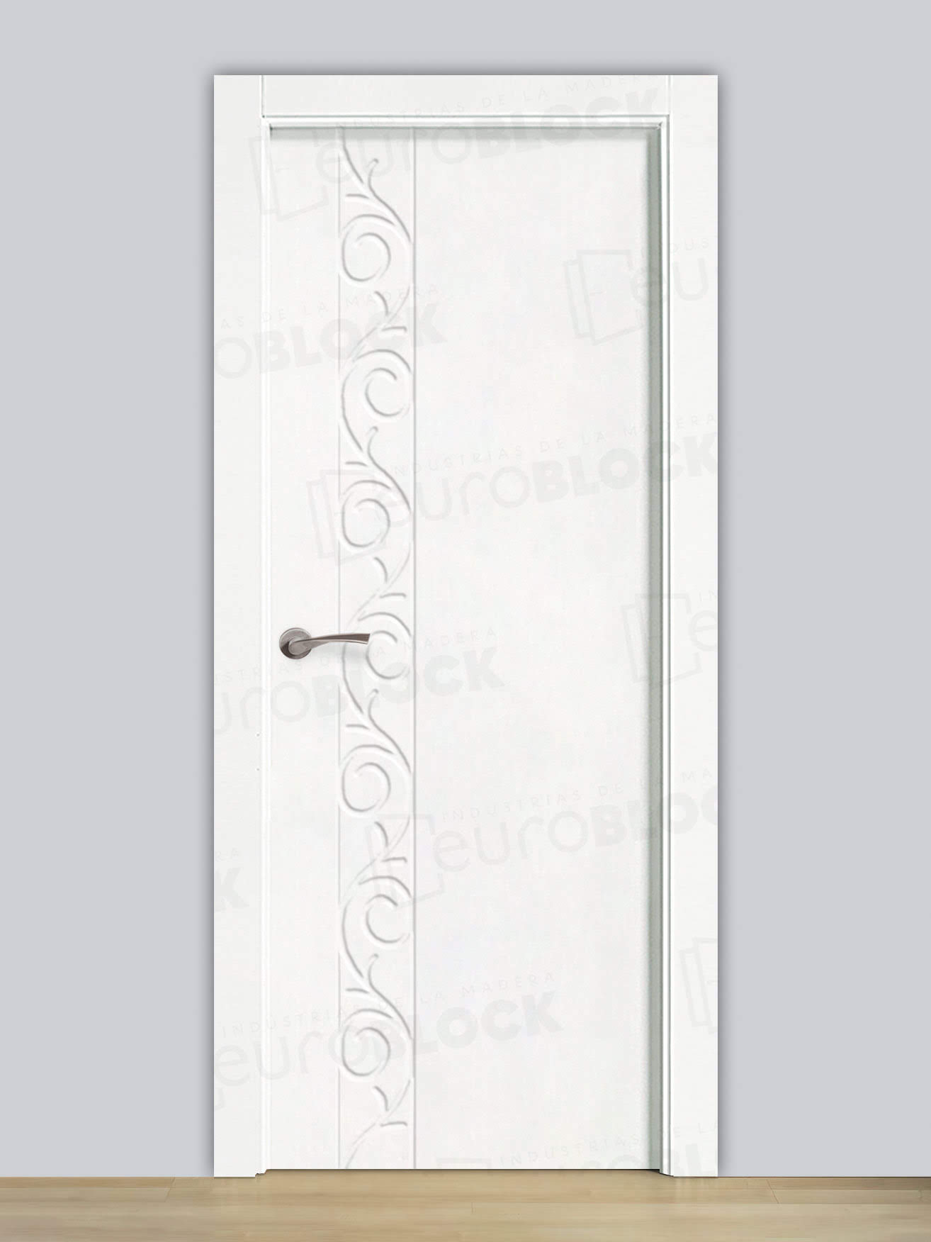 Puerta Block de Interior Lacada Blanca Leonor