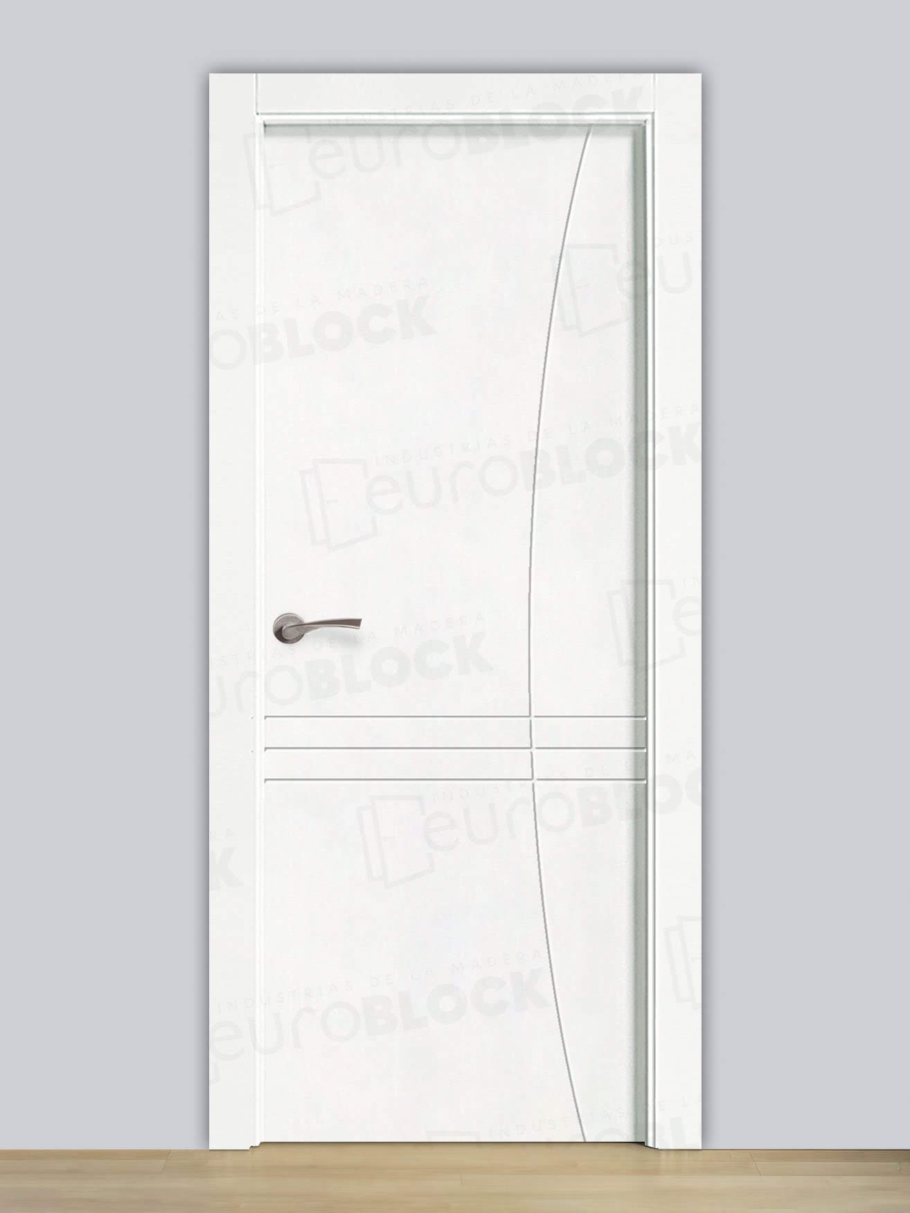 Puerta Block de Interior Lacada Blanca Marqués