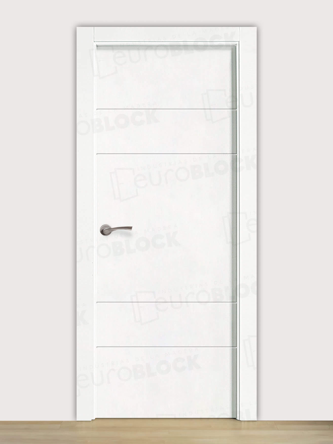 Puerta Block de Interior Lacada Blanca P4R