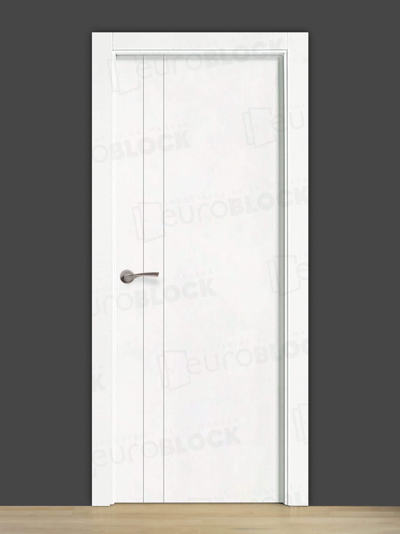 Puerta Block de Interior Lacada Blanca PV2