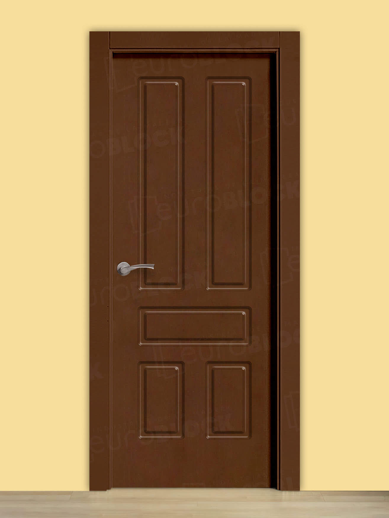 Puerta Block de Interior Lacada Ral Colores Nieve
