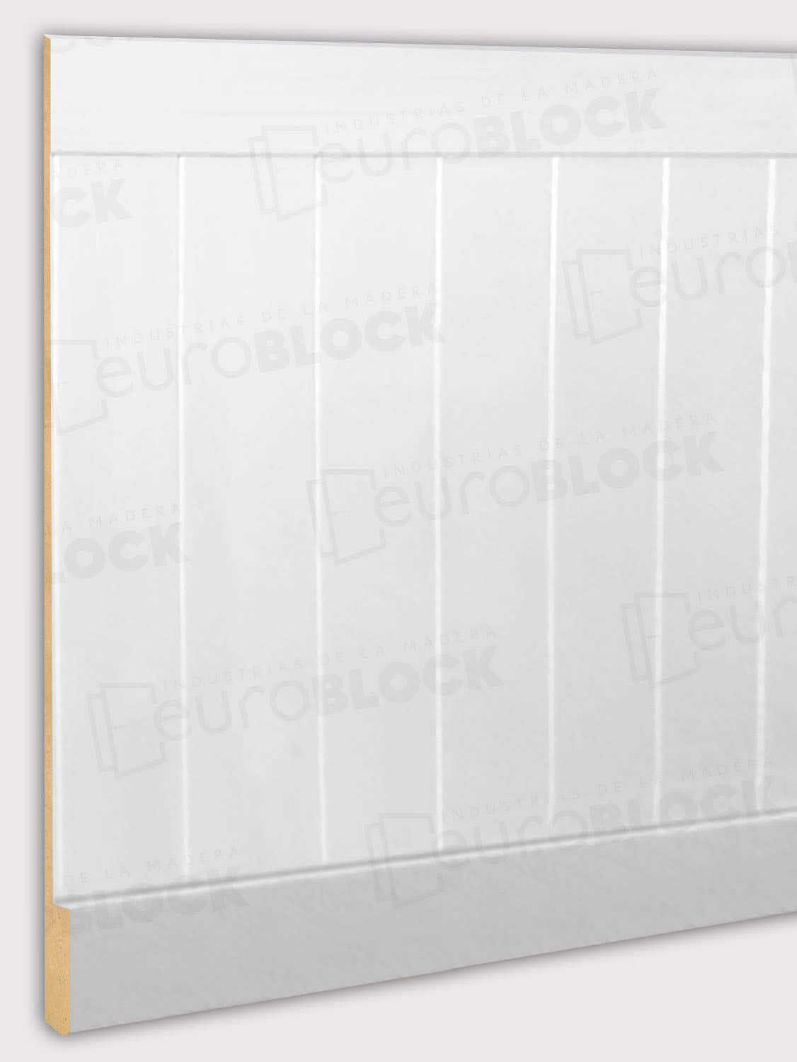 Tiras para Friso Blanco Panelado C60 Lacadas 