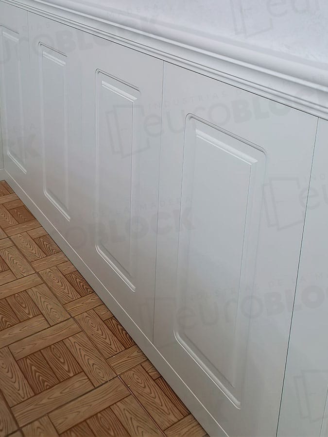 Friso Zócalo Blanco C90 Lacado