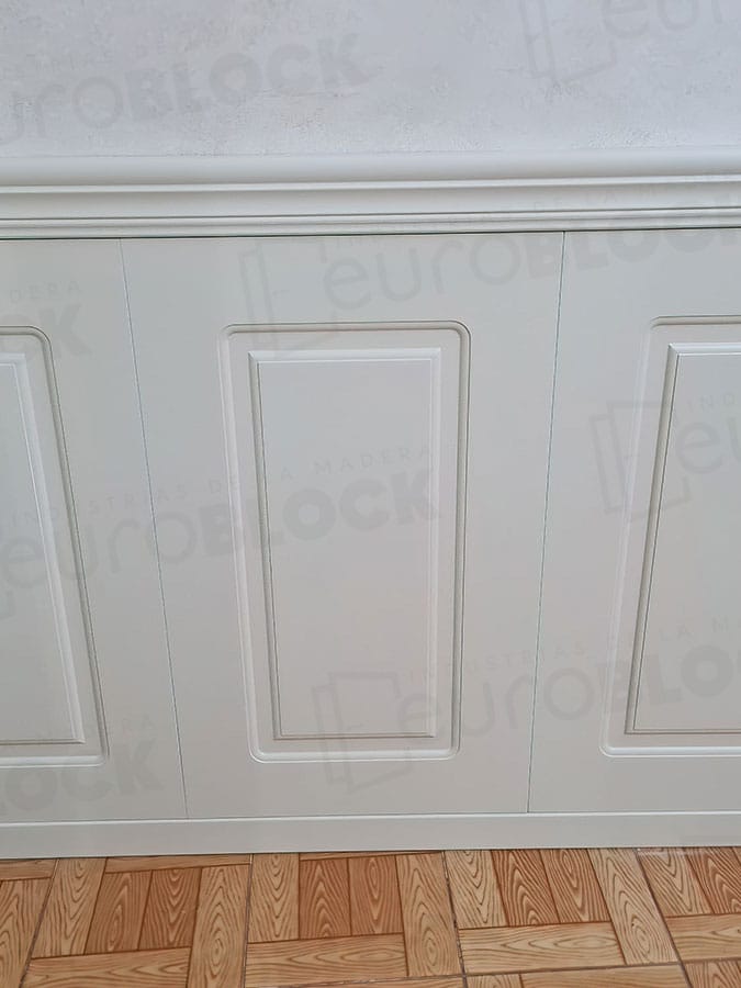 Friso Zócalo Blanco C90 Lacado
